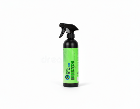 Eliminador de insectos EcoRTCcar 500ml para limpieza profesional de coches
