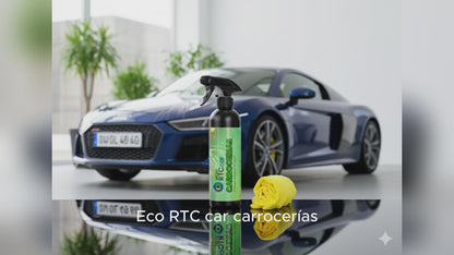 Limpiador Carrocerías Sin Agua EcoRTCcar 500ml - Lavado Ecológico Profesional
